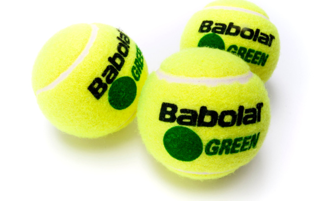 Tennis balls green
